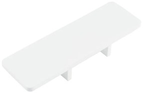 Mensola per bagno 270X95 L 27 cm bianco