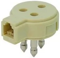 5pz spina telefonica duplicatore tripolare con presa plug 6/2 fer12355