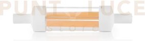 Lampadina r7s led 7 w 580 lm 4000 k cri80 17ø 17 x h 78 mm