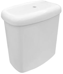 Wc tradizionale monoblocco scarico a terra completo di sedile serie Ginevra
