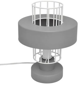 Lampada da tavolo VOLTA 1xE27/15W/230V grigio