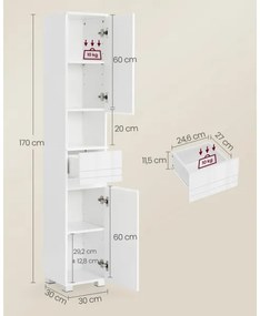 Mobiletto KATY bianco