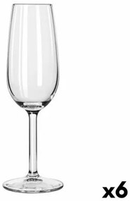 Calice da champagne Royal Leerdam Spring Cristallo 200 ml (6 Unità) (20 cl)