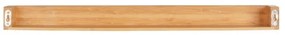 WENKO 24744100 - Mensola BAMBUSA 60x9 cm marrone