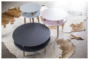 Tavolino bianco UFO, Ø 70 cm Ufo - Ragaba