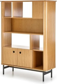 Libreria Smart REG2 in rovere - L117 x H37 x H153 cm