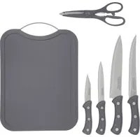 Set 4 coltelli con tagliere e forbici