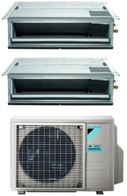 Daikin - Climatizzatore Condizionatore Bluevolution Dual Split Canalizzato Canalizzabile Inverter serie FDXM-F9 9+9 con 2MXM40A R-32 Wi-Fi Optional