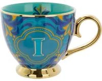 Tazza lettera I porcellana 450 ml Royal Garden