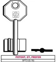 5pz chiave a doppia mappa 5pt3 (g.vas 5) potent, et, prefer vit10433