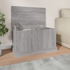 Contenitore Grigio Sonoma 70x40x38 Cm Legno Multistrato /