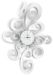 Orologio da parete contemporaneo "Noemi" - Bianco