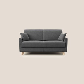 Edgar divano letto matrimoniale in tessuto felis impermeabile T03 grigio