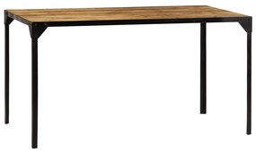 Tavolo da Pranzo 140x80x76 cm in Legno Massello di Mango