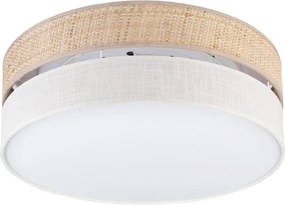 Plafoniera LED SIRJA BOHO LED/36W/230V Ø 45 cm beige/crema