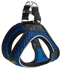Imbracatura per Cani Hunter Hilo-Comfort Azzurro Taglia XXS (26-30 cm)