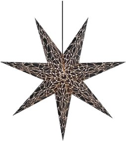 Markslöjd 704877 - Decorazione di Natale KARLA 1xE14/25W/230V nero 75 cm