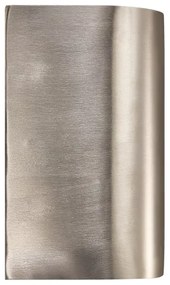 Nordlux - Applique da esterno CANTO 2xGU10/28W/230V IP44 acciaio inox