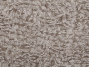 Pouf animaletto in tessuto grigio SHEEP Beliani