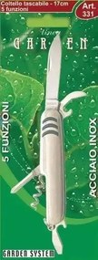 Coltello multiuso 17 cm 5 funzioni