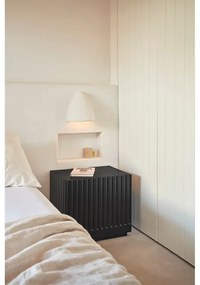 Comodino nero Doric - Teulat