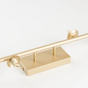 Brilagi - Lampadario a plafone LED MILLA 4xG9/3W/230V oro/bianco