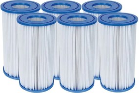 Filtro per pompa filtro Tipo III - set da 6 Bestway 58012