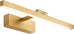 Applique da bagno LED APP1863-1W 40cm BRUSH GOLD