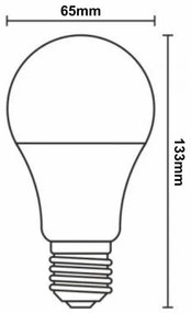 Lampadina LED RGBW dimmerabile A60 E27/15W/230V 2700-6500K Wi-Fi Tuya