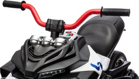 Mini Quad Elettrico per Bambini 3 Ruote 12V ATV 3.0 Bianco...