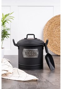 Contenitore per alimenti in acciaio con paletta - Hermia