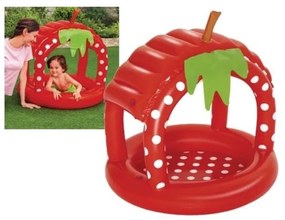 Bestway - piscina per bambini con parasole baby very berry 52387