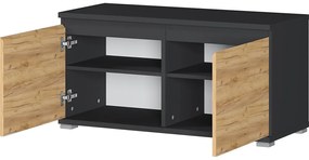 Scarpiera in rovere con panca Lissabon - Germania