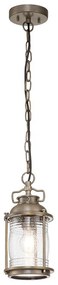Lampione da giardino, KL-ASHLANDBAY8-S-BU H 33 cm, marrone, IP23 ELSTEAD