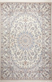 Nain Tappeto persiano 200x300 Beige (Iran) Annodato A Mano