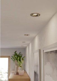 Eglo 902275 - Plafoniera LED per bagno SALABATE LED/4,9W/230V Ø8,8 cm IP65 cromo