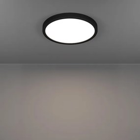 Eglo 901326-LED Plafoniera da bagno FUEVA LED/14,2W/230V Ø 27,8 cm IP44 nero