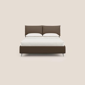 Elsa letto imbottito con vano contenitore in tessuto smacchiabile T05