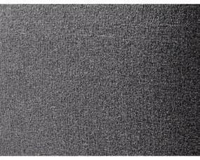 Letto matrimoniale imbottito color antracite rete non inclusa 140x200 cm Primo – Meise Möbel