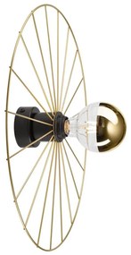Applique MONTANA 1xE27/15W/230V diametro 45 cm oro