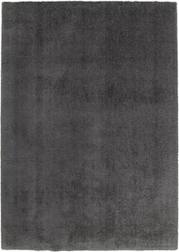 Tappeto Enzol INSPIRE in poliestere grigio antracite L 230 x L 160 cm
