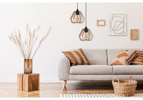 Lampadario su filo BERGO 2xE27/60W/230V bianco