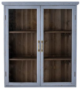 Vetrina in legno di abete blu 81x91 cm Hazem - Bloomingville