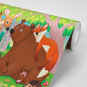 Carta da parati – Orso e i suoi Amici
