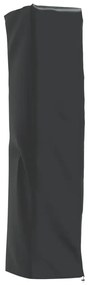 Coperture per stufa 2pz forma piramide 58x58x228cm 420d oxford