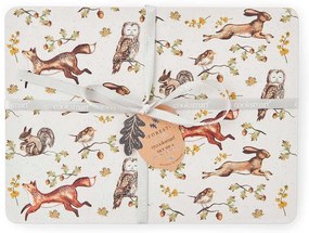 Tovagliette in set in sughero 4 pz 21x29 cm Forest Fable – Cooksmart ®