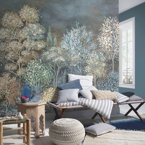 Fotomurale ERISMANN Wood2, wood2 verde 300X270 cm