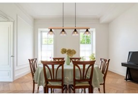 Globo 15544-4H - Lampadario a sospensione con filo LINDI 4xE14/15W/230V