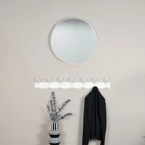 Attaccapanni da parete bianco in metallo 100 cm Miles – Spinder Design