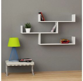 Mensola a muro TIBET 66,5x119 cm bianca